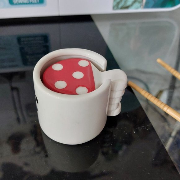 Super Cute Rare Mushroom Ceramic Chopstick Rests SET Organize all In Mushroom - Picture 5 of 8